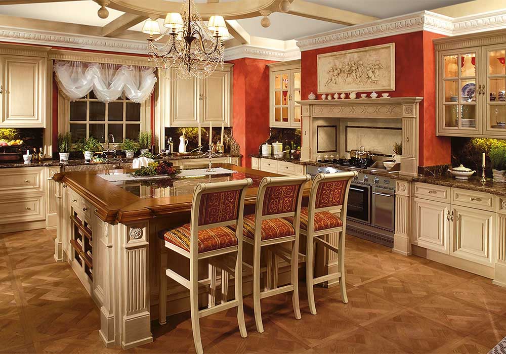 European Style Luxury Kitchen Cabinet