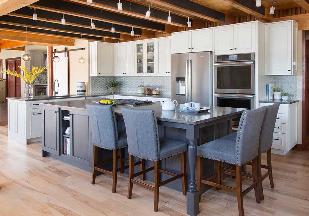 Contemporary White Shaker Kitchen Cabinet