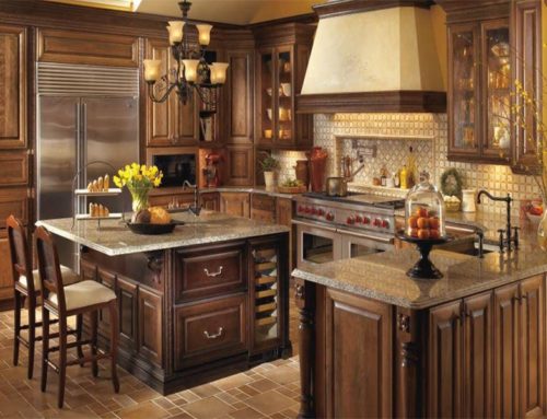 Custom Solid Wood Kitchen Cabinets